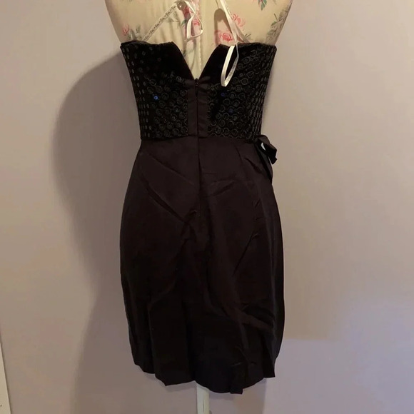 Lilly Pulitzer black strapless mini dress size 2 - Picture 7 of 14
